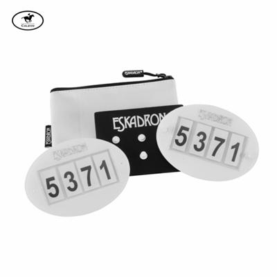 Eskadron - Startnummern SET QUICK PIN 4 -- CALEVO.com Shop