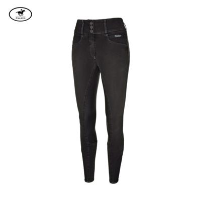 Pikeur - Damenreithose CANDELA JEANS GRIP BLACK -- CALEVO.com Shop