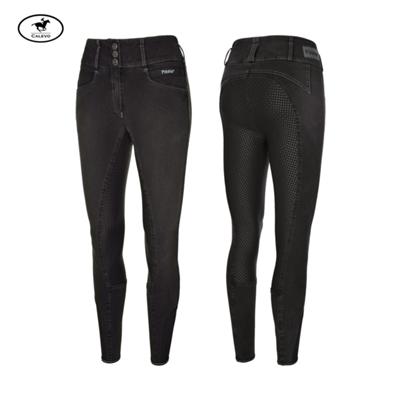 Pikeur - ladies breeches CANDELA JEANS GRIP BLACK CALEVO.com Shop