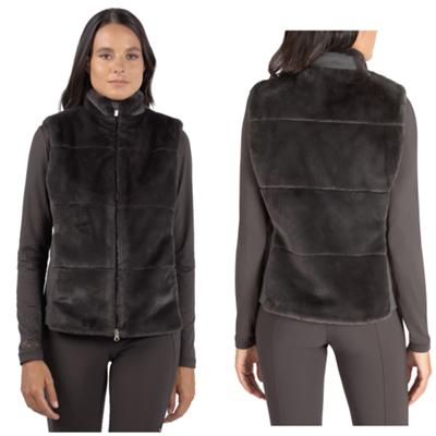 Equiline - Damen ECO FUR Weste EVILAE - WINTER 2023 CALEVO.com Shop