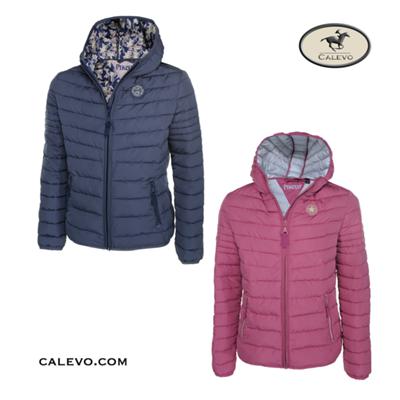 ladies quilted jacket with hood