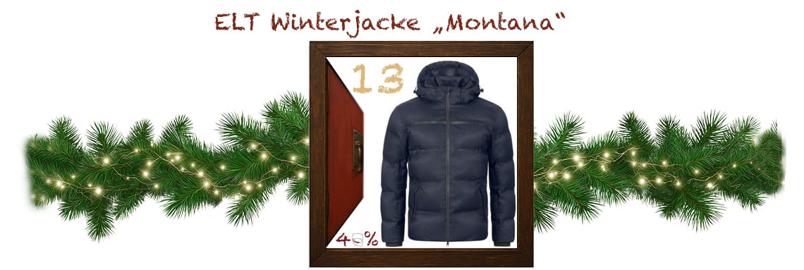 ELT- Herren Lightweight Winter Jacke MONTANA