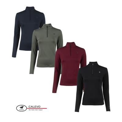 Cavallo - ladies shirt with stand-up collar CAVALGEMMA - WINTER 2023 CALEVO.com Shop