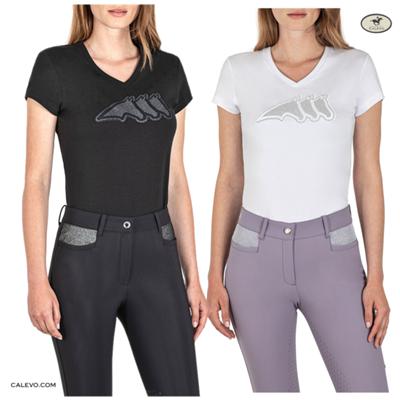 Equiline - Damen Glamour T-Shirt GEBERG - SUMMER 2022 -- CALEVO.com Shop