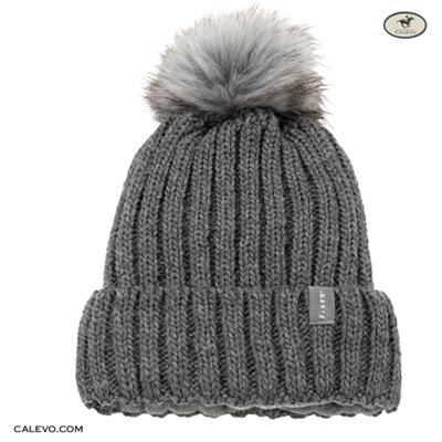 Pikeur - Strickmtze mit Fellbommel - WINTER 2022 -- CALEVO.com Shop