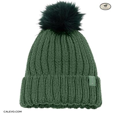 Pikeur - Strickmtze mit Fellbommel - WINTER 2022 -- CALEVO.com Shop