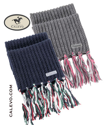 Pikeur - Strickschal mit bunten Fransen CALEVO.com Shop