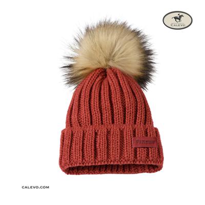 Pikeur Mütze mit Fell Imitat Bommel Pikeur Mütze mit Fell Imitat Bommel