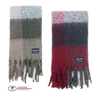 Cavallo - fringed scarf CAVALGENESIS - WINTER 2023 CALEVO.com Shop