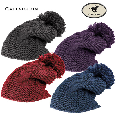 Cavallo - Strickmtze mit Bommel DARCY CALEVO.com Shop