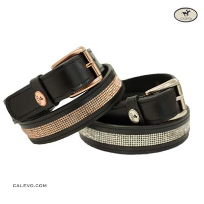 Calevo - fine leather belt CRYSTAL CALEVO.com Shop