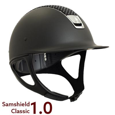 Samshield - Safety Riding Helmet SHADOWMATT - SPARKLING EDITION CALEVO.com Shop