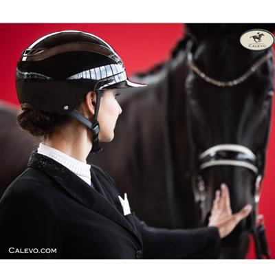 Pikeur - ABUS Reithelm AirLuxe CHROME LONGVISOR CALEVO.com Shop