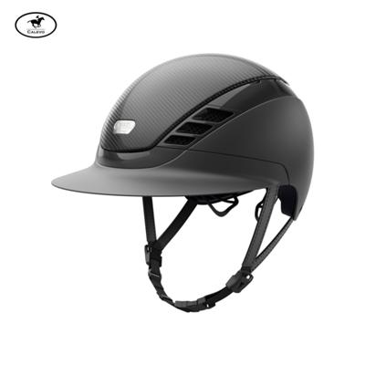 Pikeur - ABUS Reithelm AirLuxe PURE CARBON STYLE Longvisor CALEVO.com Shop