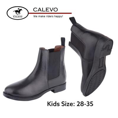 ELT - Children Leather Jodphur Boots STAR KIDS CALEVO.com Shop