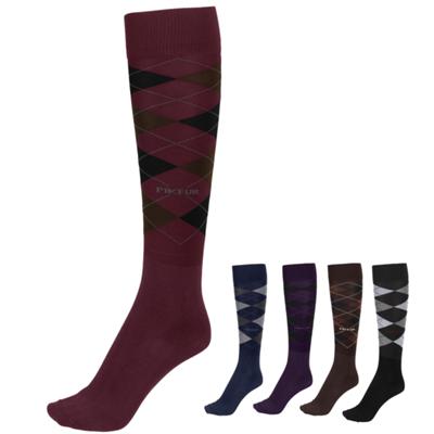 Pikeur - knee socks CHECKED 4735 - SPORTS WINTER 2023 CALEVO.com Shop