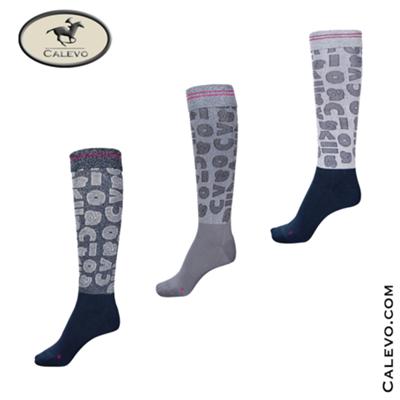 Cavallo - knee length socks SASA LUX - SUMMER 2020 CALEVO.com Shop