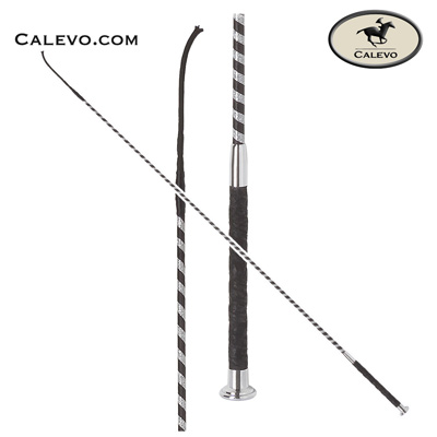 Fleck - Dressage whip with Satin Glitter CALEVO.com Shop