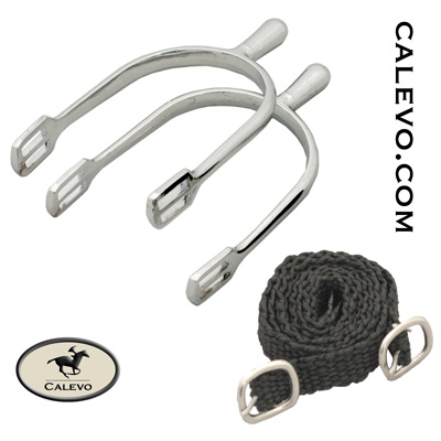 Sporen mit Riemchen CALEVO.com Shop