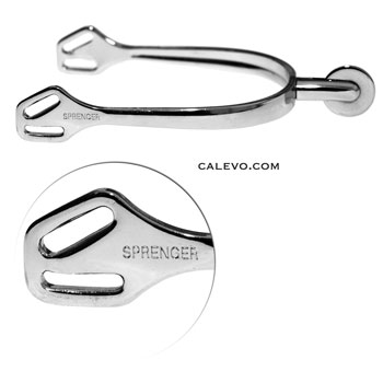 Sprenger - ULTRA FIT stainless steel spurs with big round rowel CALEVO.com Shop