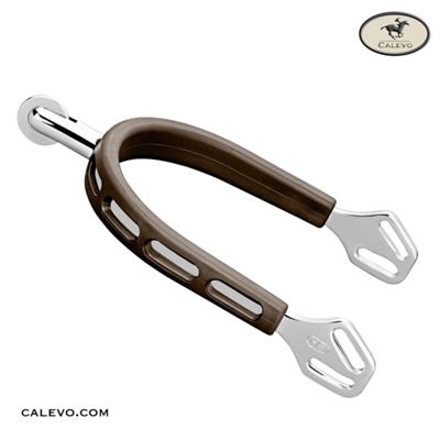 Sprenger - Sporen m. kleinem Ballrad ULTRA FIT BROWN GRIP -- CALEVO.com Shop