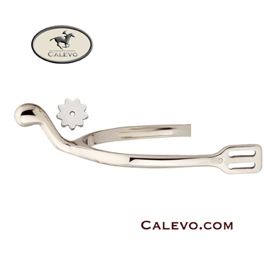 Sprenger - swan neck spurs with 9 point big rowel CALEVO.com Shop