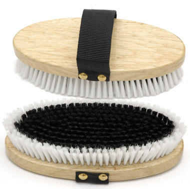 body brush with wooden back CALEVO.com Shop