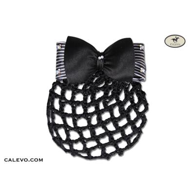 Edle Haar Spange mit Zierschleife und Knotenhaarnetz CALEVO.com Shop