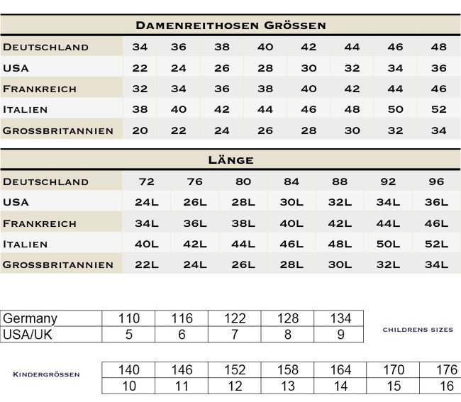 Pikeur - Damen Hft-Reithose mit Kniebesatz CIARA