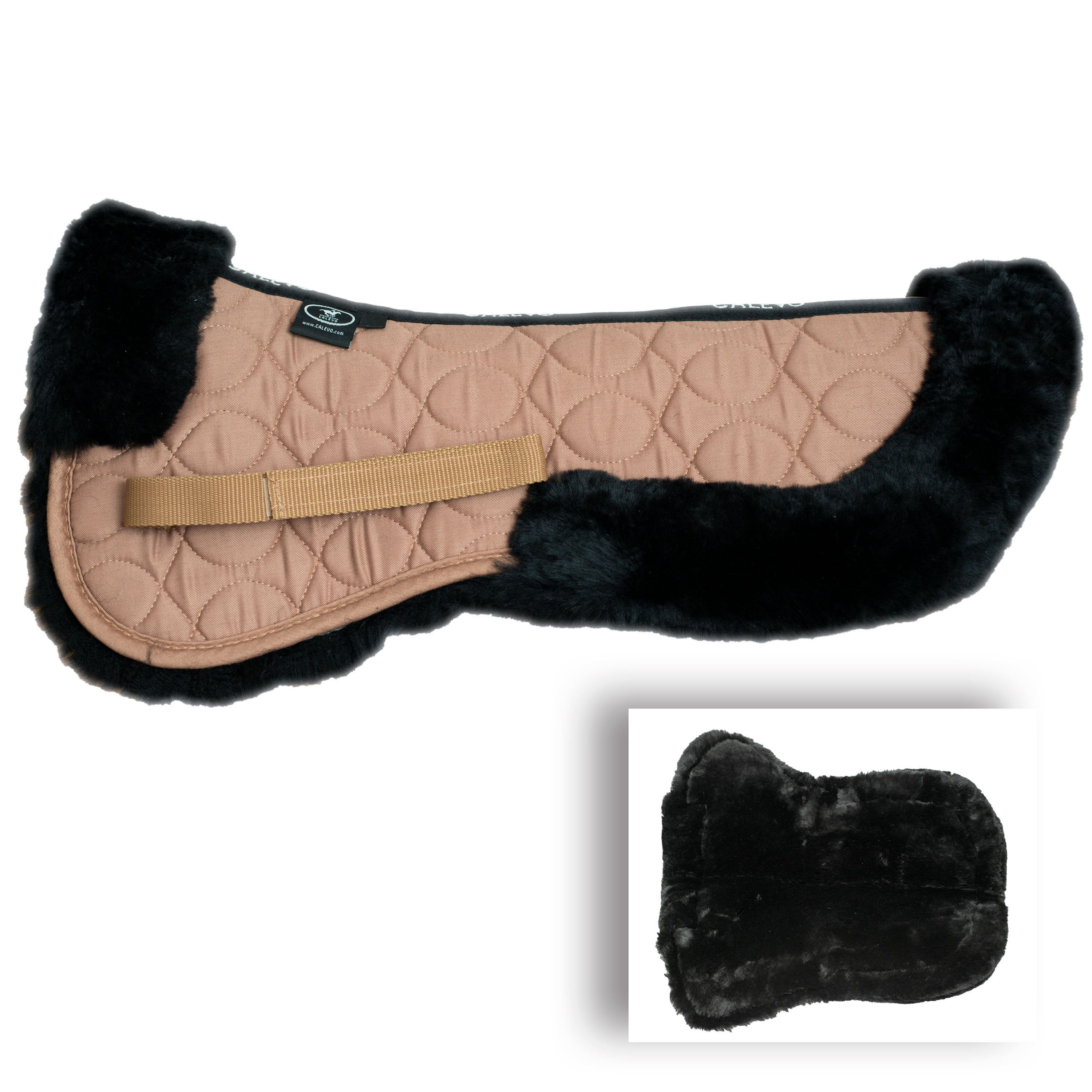 CALEVO - Lammfell Sattelkissen COMFORT PLUS - COLOR EDITION - Bild 2 von 2