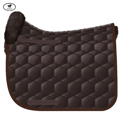 Mattes - Lammfell Schabracke Steppstoff Glanz -- CALEVO.com Shop