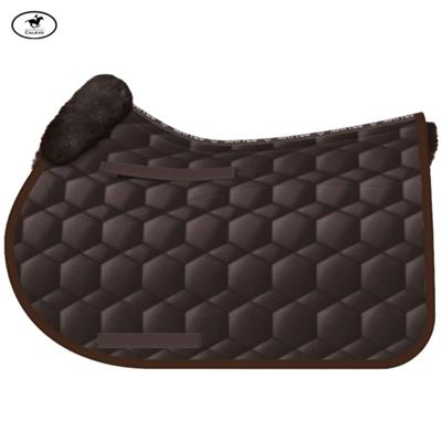 Mattes - Lammfell Schabracke Steppstoff Glanz -- CALEVO.com Shop