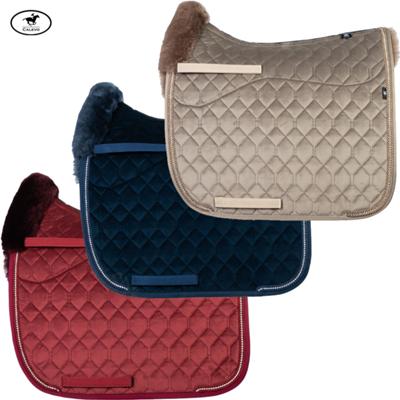 Mattes - Schabracke mit Lammfell SAMT CRYSTAL - WINTER 2026 CALEVO.com Shop