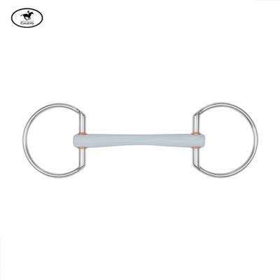 Beris - Olivenkopfgebiss, Comfortstange d�nn, kleine Ringe -- CALEVO.com Shop