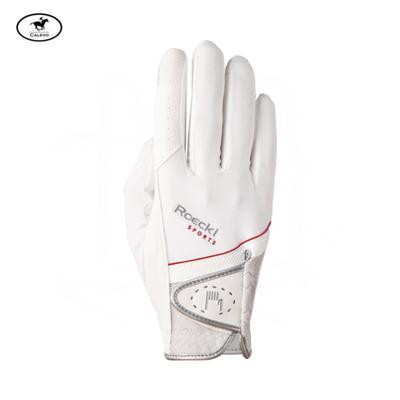 Roeckl - Reithandschuh MADRID, weiss 10.5 -- CALEVO.com Shop