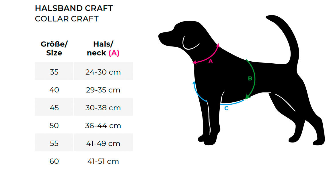 Eskadron - Hunde Halsband CRAFT - HUNTER x ESKADRON