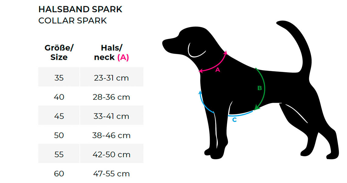 Eskadron - Hunde Halsband SPARK - HUNTER x ESKADRON