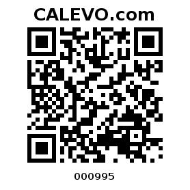 Calevo.com Preisschild 000995