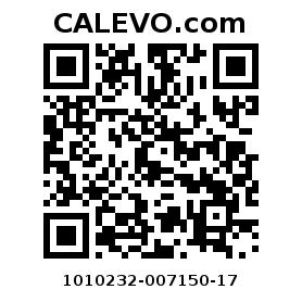 Calevo.com Preisschild 1010232-007150-17