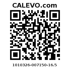 Calevo.com Preisschild 1010326-007150-16.5