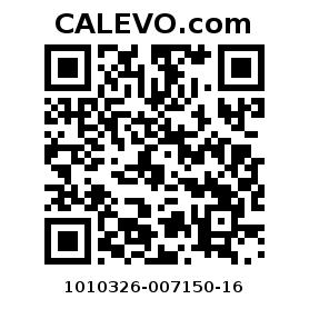Calevo.com Preisschild 1010326-007150-16