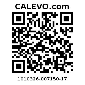 Calevo.com Preisschild 1010326-007150-17