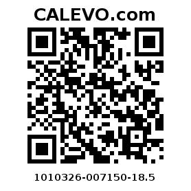 Calevo.com Preisschild 1010326-007150-18.5