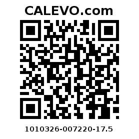 Calevo.com Preisschild 1010326-007220-17.5