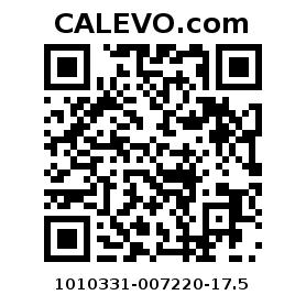 Calevo.com Preisschild 1010331-007220-17.5