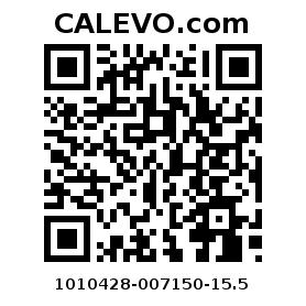 Calevo.com Preisschild 1010428-007150-15.5