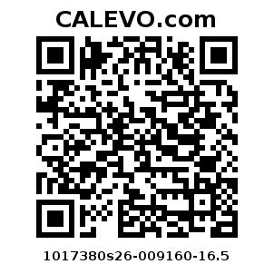 Calevo.com Preisschild 1017380s26-009160-16.5