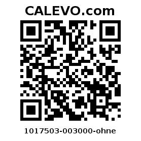 Calevo.com Preisschild 1017503-003000-ohne