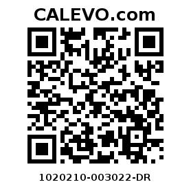 Calevo.com Preisschild 1020210-003022-DR
