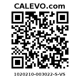 Calevo.com Preisschild 1020210-003022-S-VS